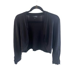 The Limited -Black shrug/short open cardigan -size L